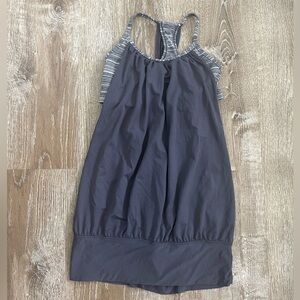 Gray Lululemon Racerback Tank Top
